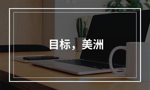 目标，美洲
