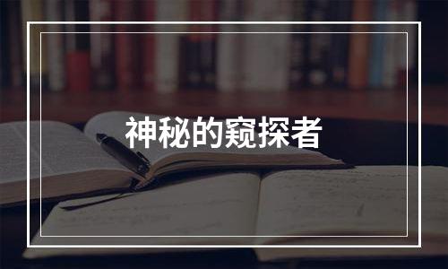 神秘的窥探者