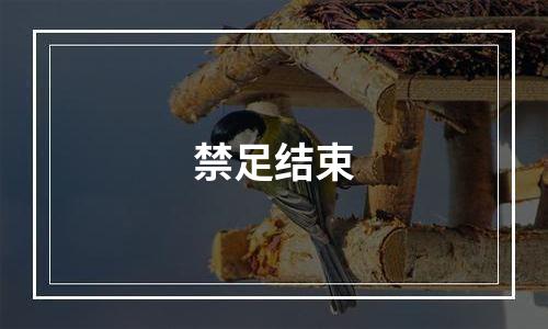 禁足结束
