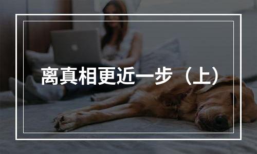 离真相更近一步（上）
