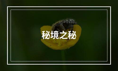 秘境之秘