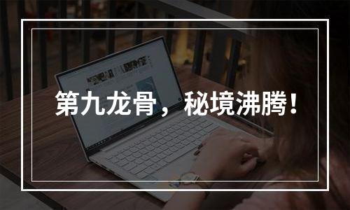 第九龙骨，秘境沸腾！
