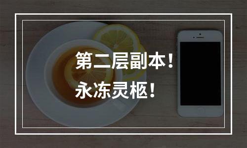 第二层副本！永冻灵柩！