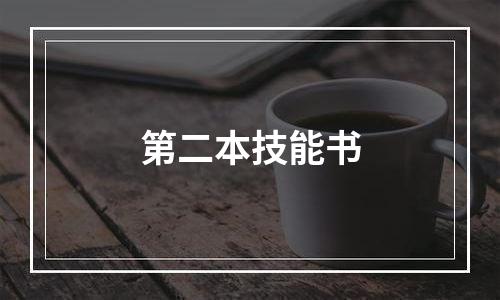 第二本技能书