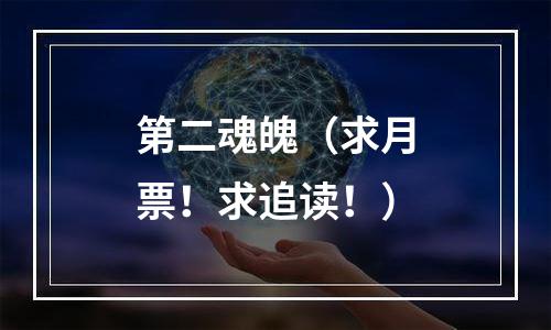 第二魂魄（求月票！求追读！）
