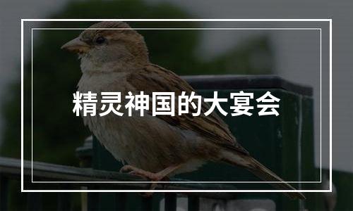 精灵神国的大宴会
