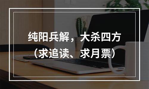 纯阳兵解，大杀四方（求追读、求月票）