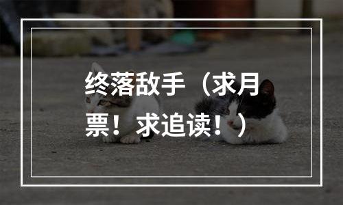 终落敌手（求月票！求追读！）