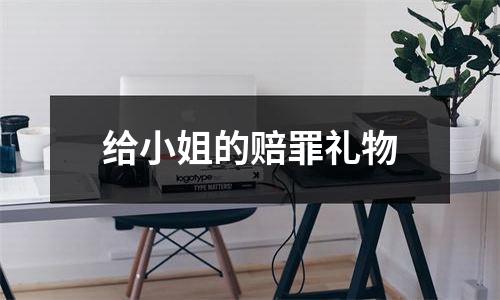 给小姐的赔罪礼物