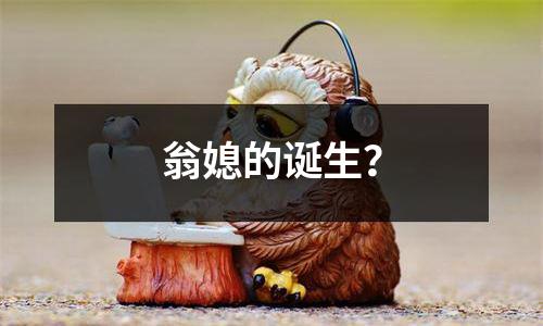 翁媳的诞生？