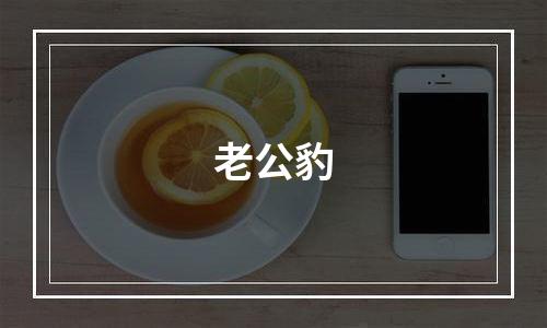 老公豹