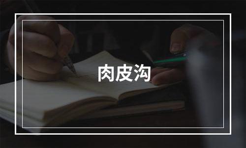 肉皮沟