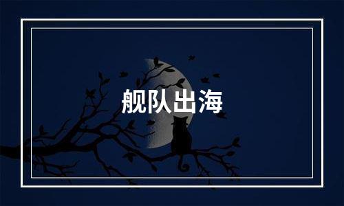 舰队出海