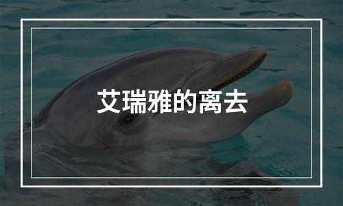 艾瑞雅的离去