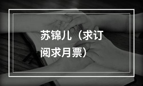 苏锦儿（求订阅求月票）