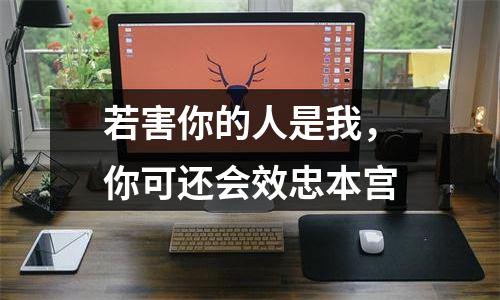 若害你的人是我，你可还会效忠本宫
