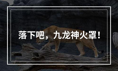 落下吧，九龙神火罩！