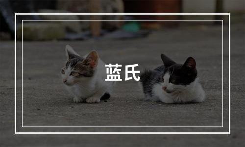 蓝氏