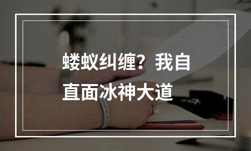 蝼蚁纠缠？我自直面冰神大道