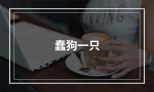 蠢狗一只