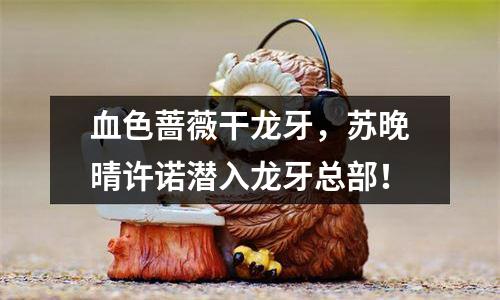 血色蔷薇干龙牙，苏晚晴许诺潜入龙牙总部！