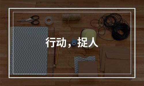 行动，捉人