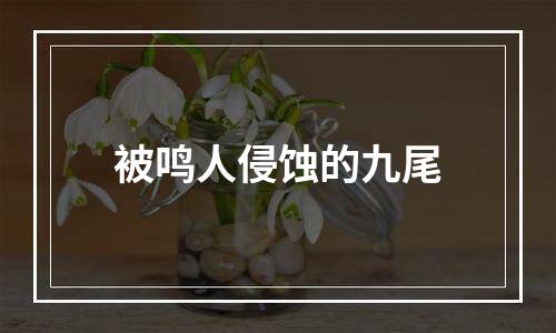 被鸣人侵蚀的九尾