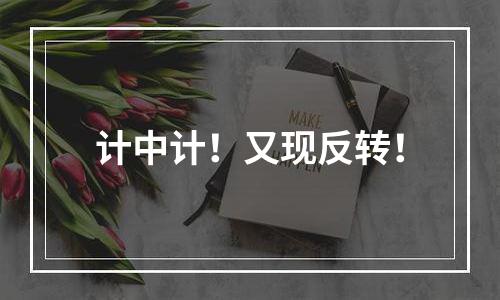 计中计！又现反转！
