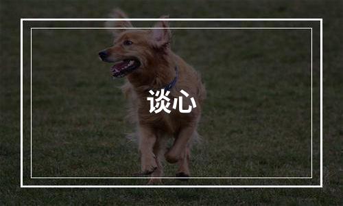 谈心