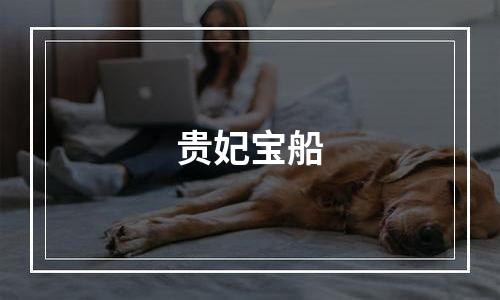 贵妃宝船
