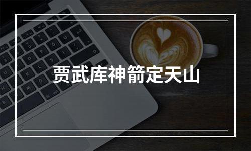贾武库神箭定天山