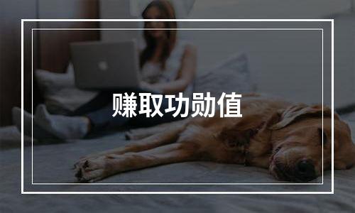 赚取功勋值