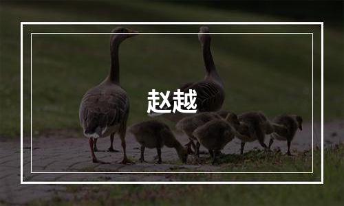赵越