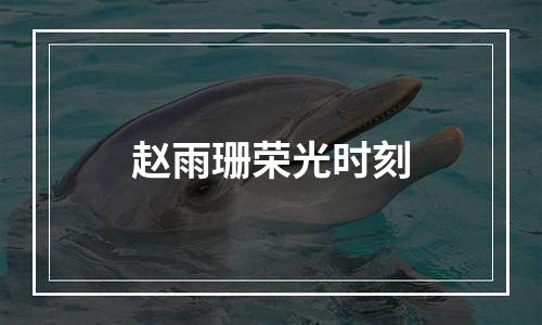 赵雨珊荣光时刻