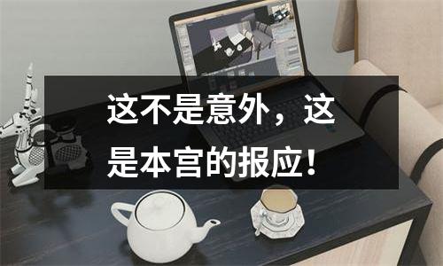 这不是意外，这是本宫的报应！