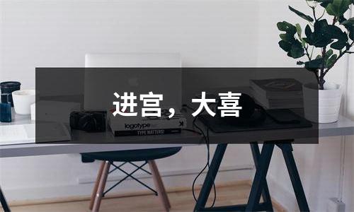 进宫，大喜