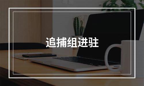 追捕组进驻