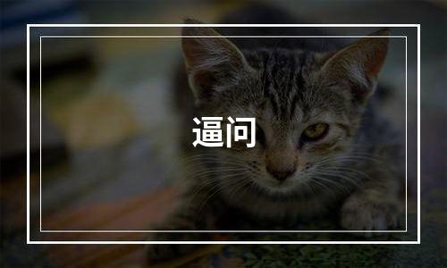 逼问