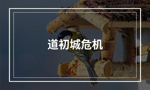 道初城危机