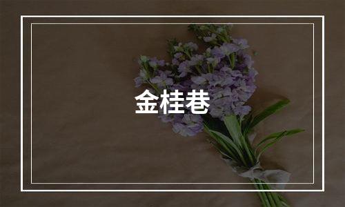金桂巷