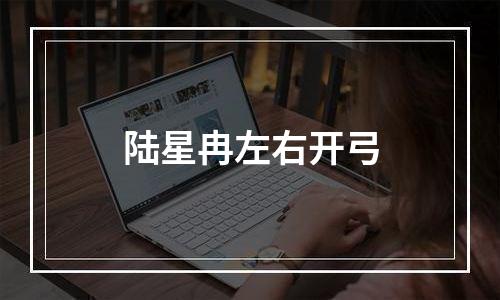 陆星冉左右开弓