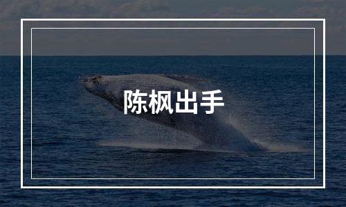 陈枫出手