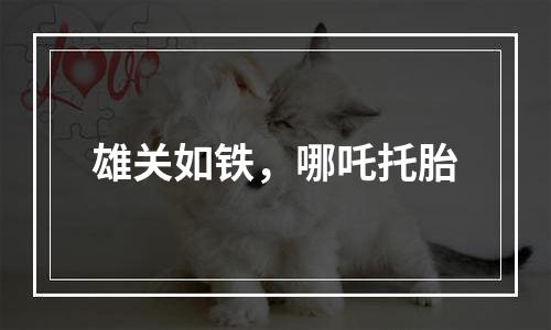 雄关如铁，哪吒托胎