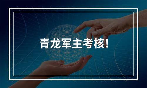 青龙军主考核！