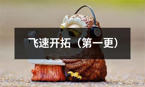 飞速开拓（第一更）