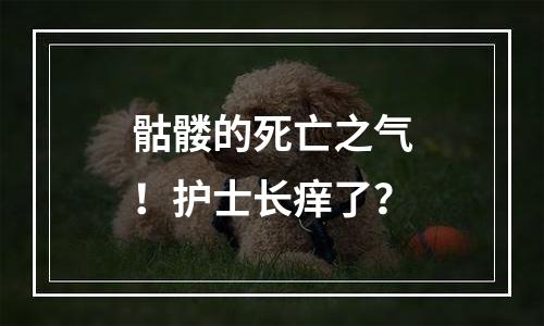 骷髅的死亡之气！护士长痒了？