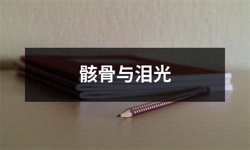 骸骨与泪光
