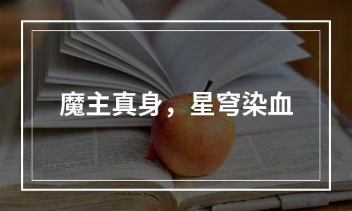 魔主真身，星穹染血