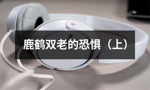 鹿鹤双老的恐惧（上）