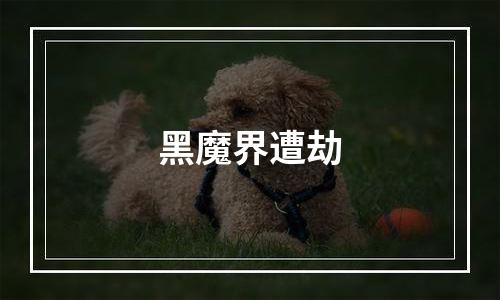 黑魔界遭劫